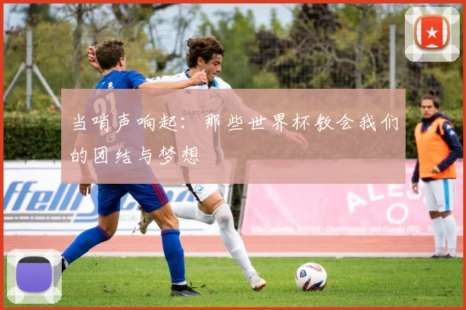 当哨声响起：那些世界杯教会我们的团结与梦想