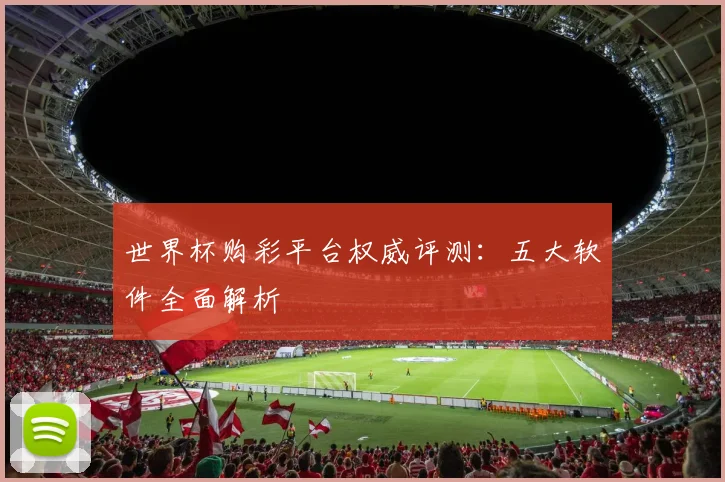 世界杯购彩平台权威评测：五大软件全面解析
